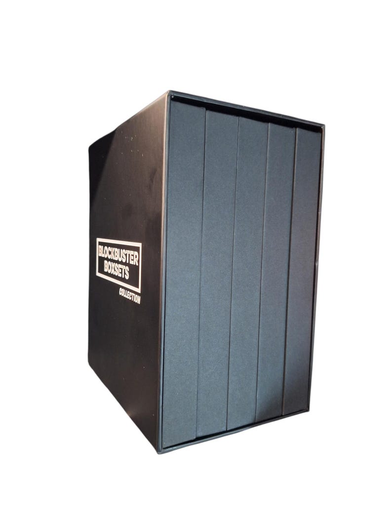 Blockbuster Boxset Collections 5 Slip Box Set With Blank Slip Boxes - Etsy