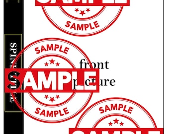 Slip Box FRONT & BACK Side Template