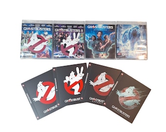 Ghostbusters 4-Pack Cases with Slipcovers (No Films)