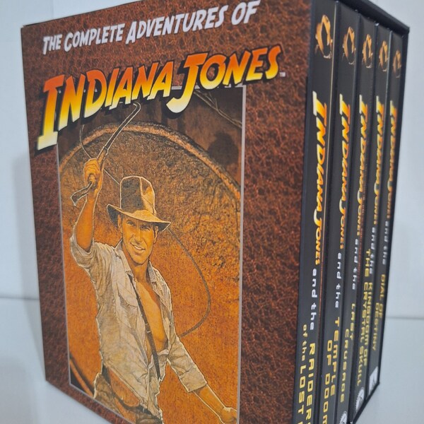 Indiana Jones: The Complete Collection  (NO Films) / Slip Cases are Included)