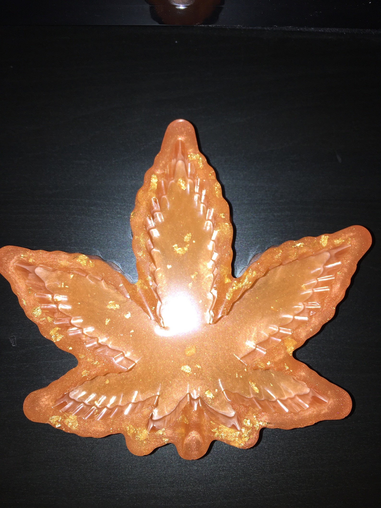 Weed plant ashtray Etsy