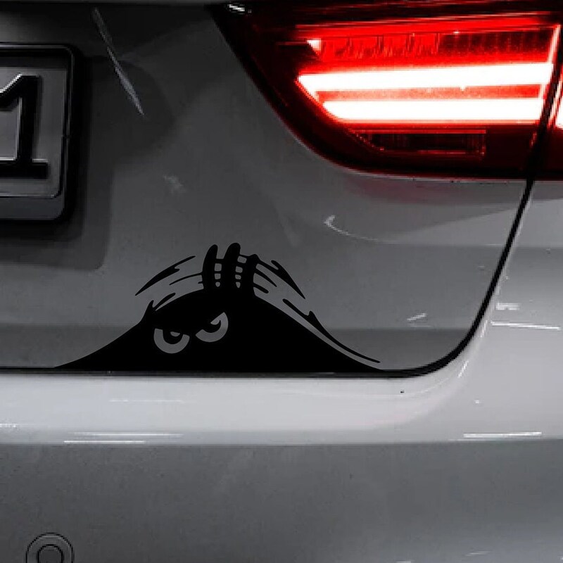 Peeking Monster - Etsy