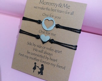 Mother and daughter bracelet