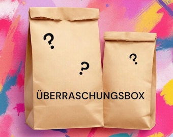 Bolsa sorpresa, caja misteriosa, caja sorpresa, idea de regalo, regalo para hombres y mujeres.