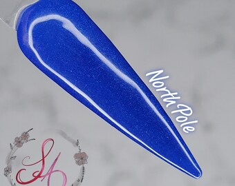 North Pole Blue Dip Powder