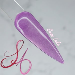 Swan Lake Dip Powder Jelly Purple