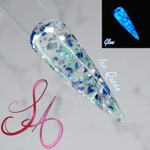 Ice Queen Dip Powder Glow