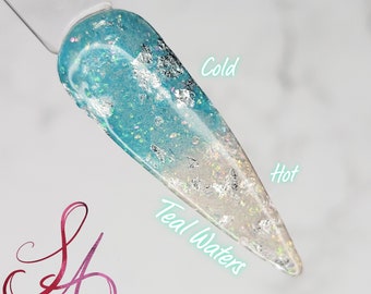 Teal Waters Thermal Dip Powder