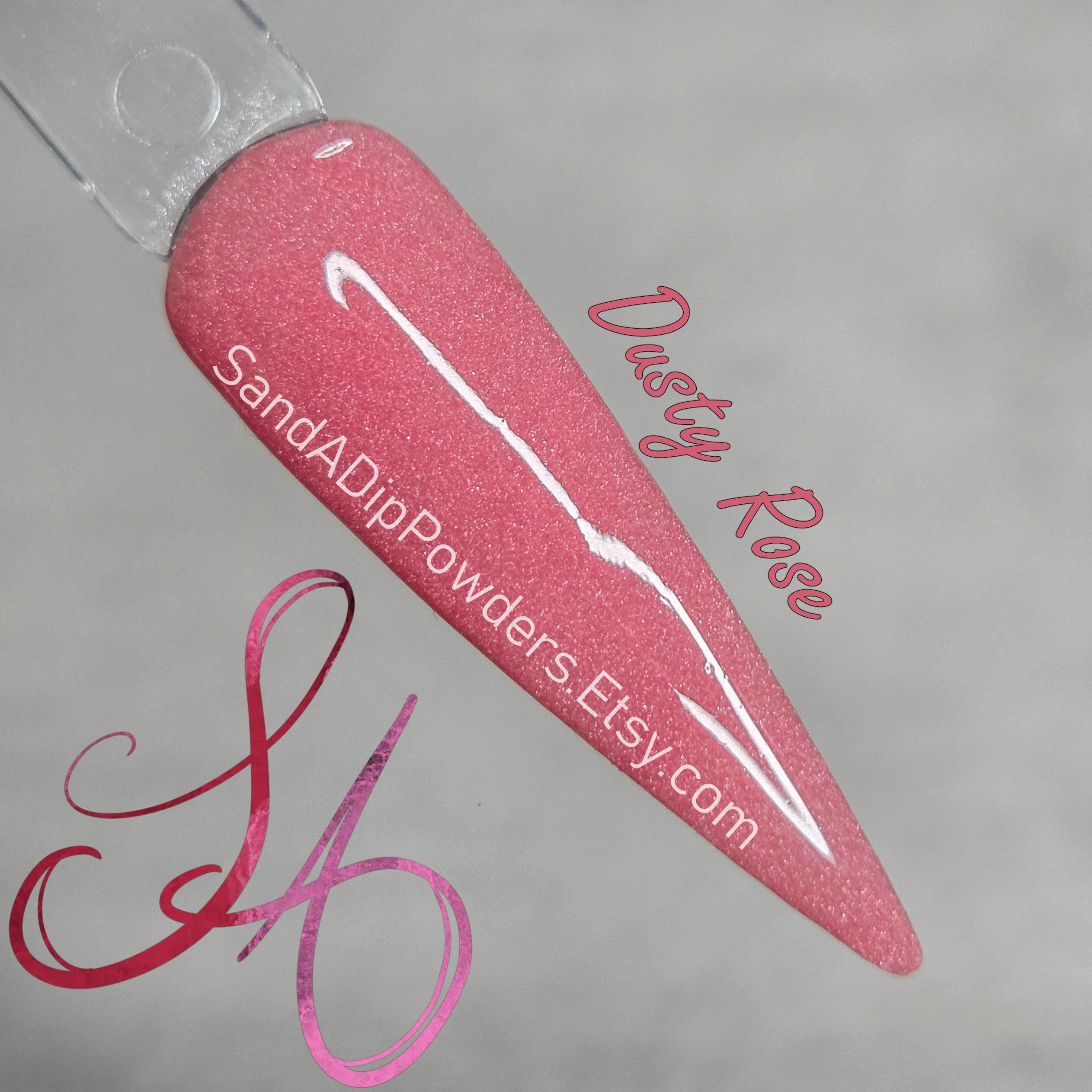 Trempette en poudre à la rose poudrée