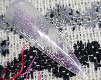 Red Shimmer Topper Dip Powder