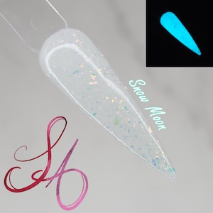 Snow Moon Dip Powder Glow Teal
