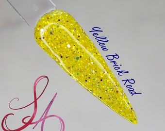 Yellow Brick Road Dip Powder Glitter