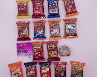 Mini Cheese Chip Pretend Bags (Each Sold Separately)