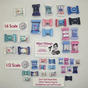 Mini Makeup Wipes Pretend Bags (Each Sold Separately)