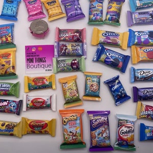 Mini EASTER Variety Pretend Candy Bags (each Sold Separately) - Etsy