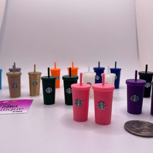 Mini 3D Printed Starbucks Tumblers (Each Sold Separately)