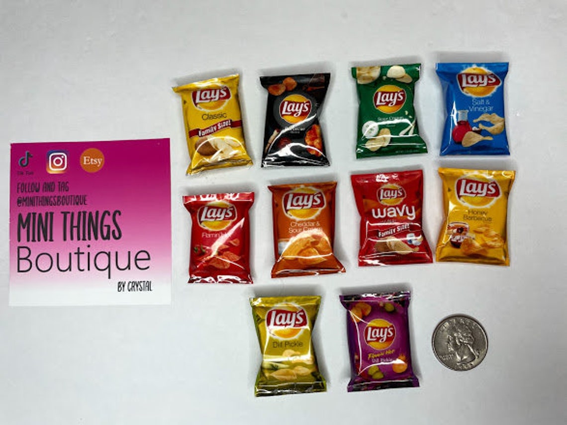 Mini Lays Chip Bags | Etsy