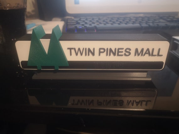 バックトゥザフューチャー TWIN PINES MALL 電飾看板 模型 バックトゥザフューチャー TWIN PINES MALL 電飾看板 模型 Twin