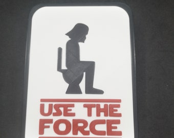 decorative plaque on the star wars theme
