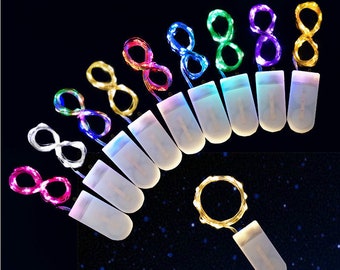 Guirnalda de luces LED de 1 m de alambre de cobre. Perfecta para realzar tus figuras y decoraciones ;)