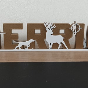 first name on the hunt / customizable