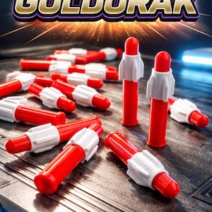 Misiles de reemplazo compatibles con robots tipo Shogun / Jumbo Machinder. imagen 1