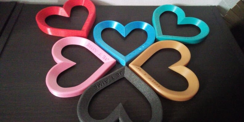 Cœur Décorative , Je T'aime