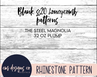 Blank Rhinestone Pattern_Blanks Rhinestone Template_ss20_32 oz plump_Blank Pattern_Blank Template_Create Your Own Pattern