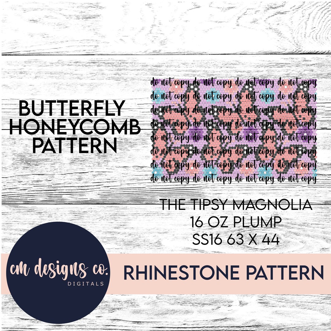 Butterfly Rhinestone Pattern_rhinestone Pattern_butterfly Rhinestone ...