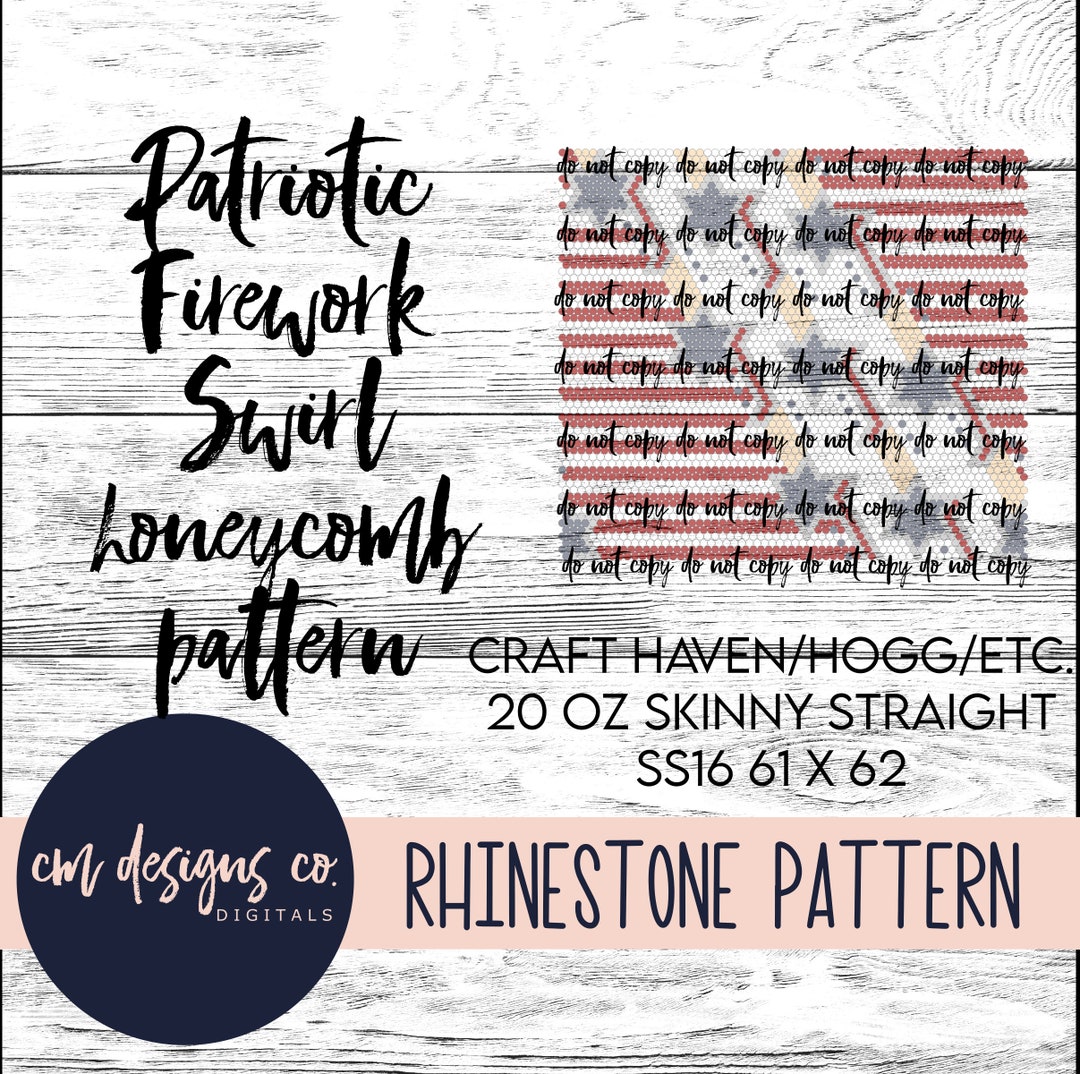 Country Rhinestone Patterns Star Rhinestone Pattern_rhinestone Pattern_patriotic Pattern_patriotic ...