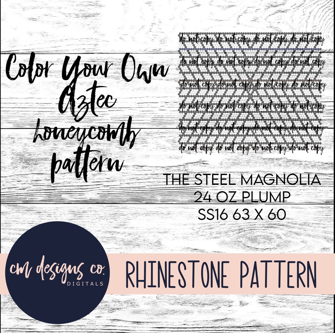 Aztec Rhinestone Patterns_aztec Pattern_aztec Template_ss16_24 Oz Plump ...