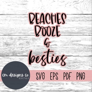 Plages Alcool et Besties SVG | Plage SVG | Plage | Meilleurs amis | Eau | Été | Téléchargement numérique | Téléchargement instantané