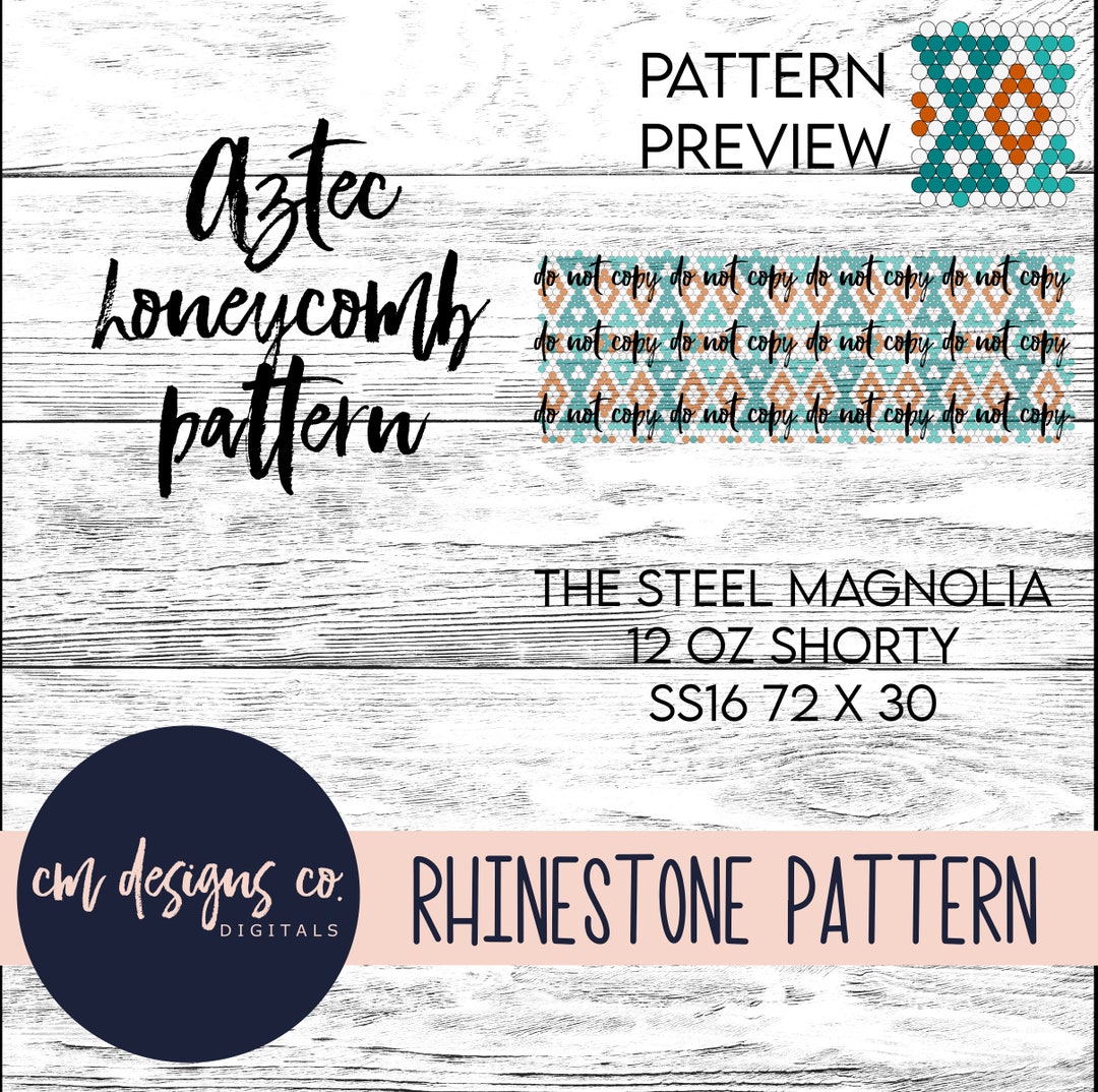 Aztec Rhinestone Pattern_aztec Template_aztec Pattern_rhinestone ...