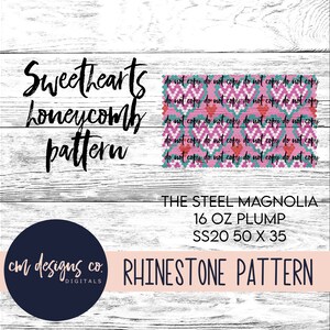 SweetHeart strass Pattern_Strass Pattern_Strass Template_Tumbler Pattern_Tumbler Template_ss20_16 oz dodu_Template_Heart