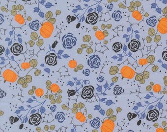 Fat Quarter Moda Coven By Robin Pickens Garden Florals Roses 100% Cotton Fabric Sky
