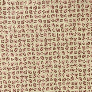 Fat Quarter Kingfisher Fabrics Hope Chest Florals Pink Ivory 100% Cotton Fabric