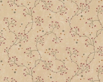 Kansas Troubles FAVORITES 2019 moda fabric by the yard multicolor splattered dots on tan 9600-11