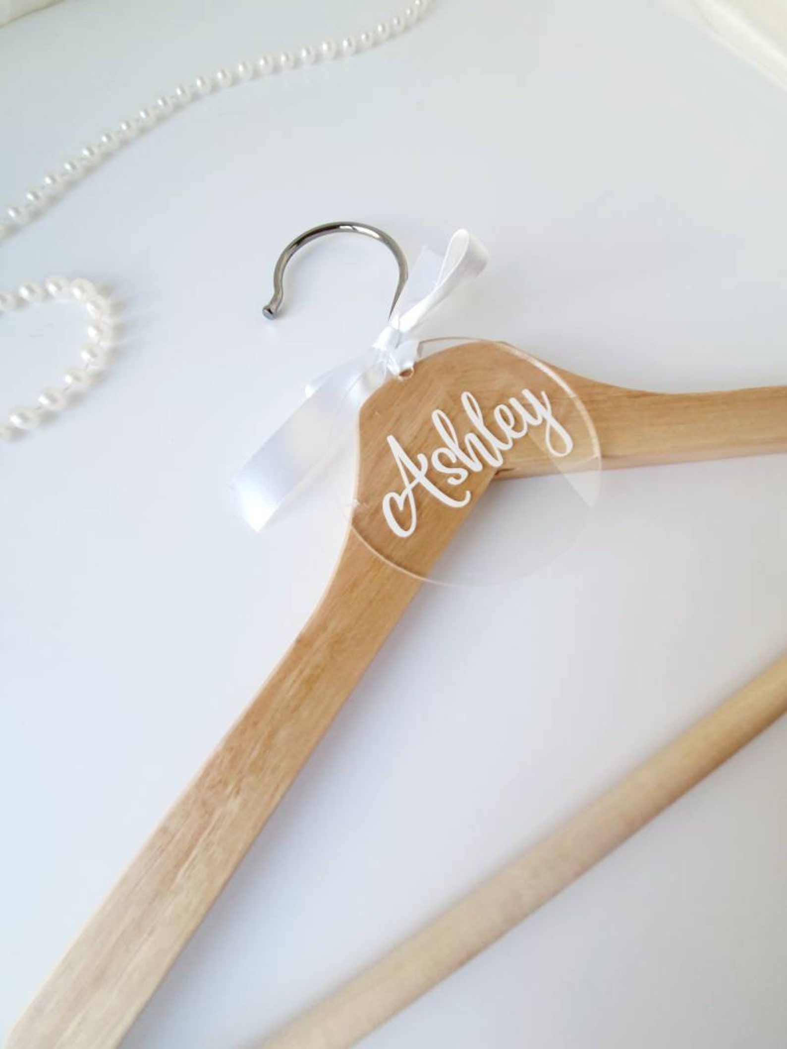 Acrylic wedding hanger tag wedding hanger tag wedding Etsy
