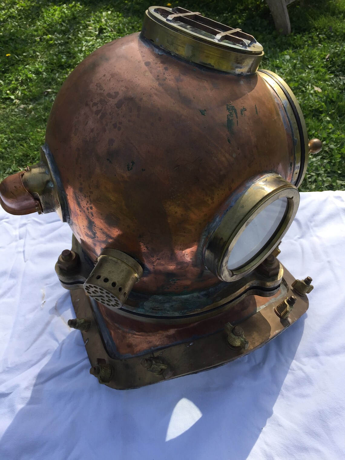 Russian 123 Bolt Diving Helmet Etsy