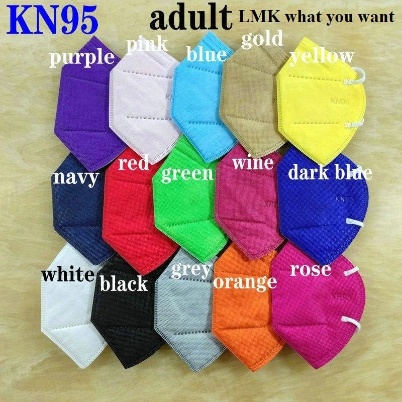 KN95 Mask Variety of Colors