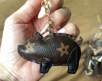 Free Shipping Luxury Pig Hand Bag Charm Keychain Womens and Girls Classic Fashion Present Gift