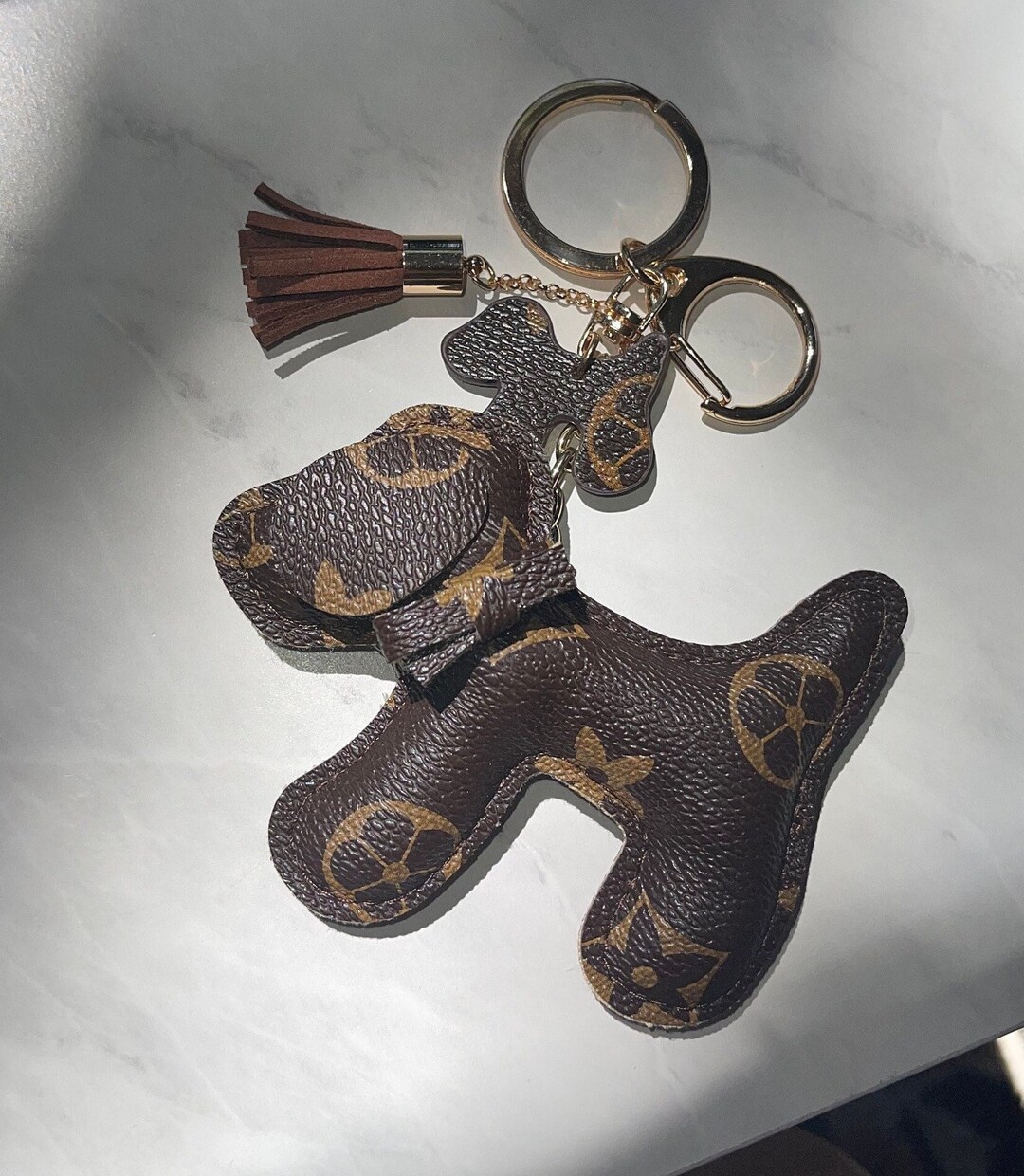 Luxury Bear Handbag Purse Charm Keychain Women's Classic Fashion Gift