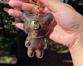 Free Shipping Luxury Bear HandBag Purse Charm Keychain Women's Classic Fashion Gift