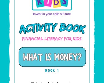 Financial Literacy Activity Book for Kids (5-8 Year Olds), Australian Money, Pocket Money, Personal Finance Money (What Is Money? Book 1/4)