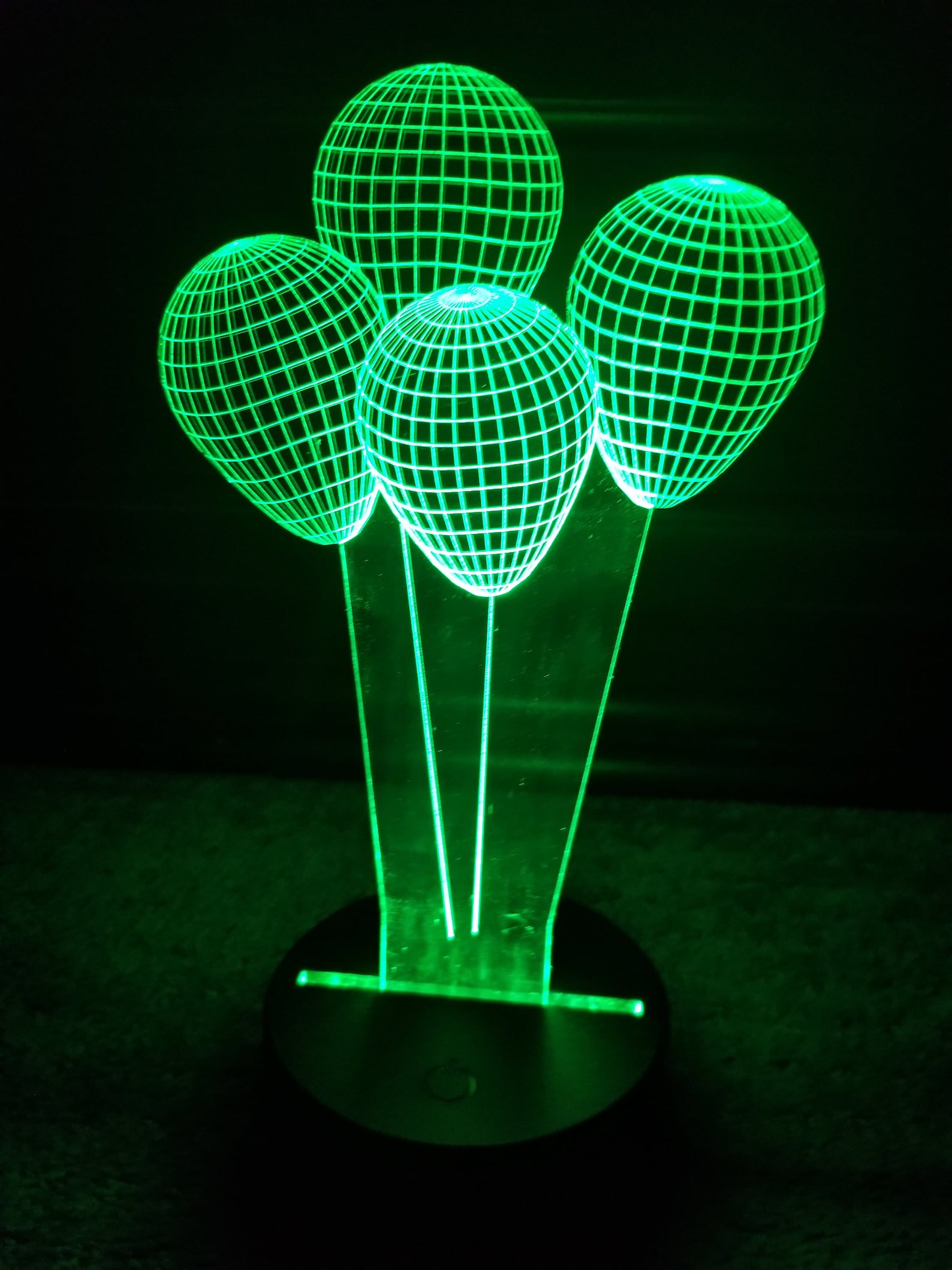 Laser Cut and Laser Engraved LED Light Acrylic Engraved Etsy Norway