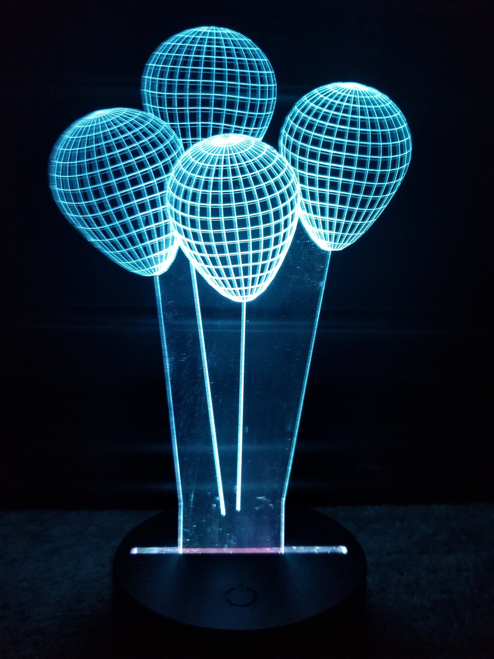 Laser Cut and Laser Engraved LED Light Acrylic Engraved Etsy Norway
