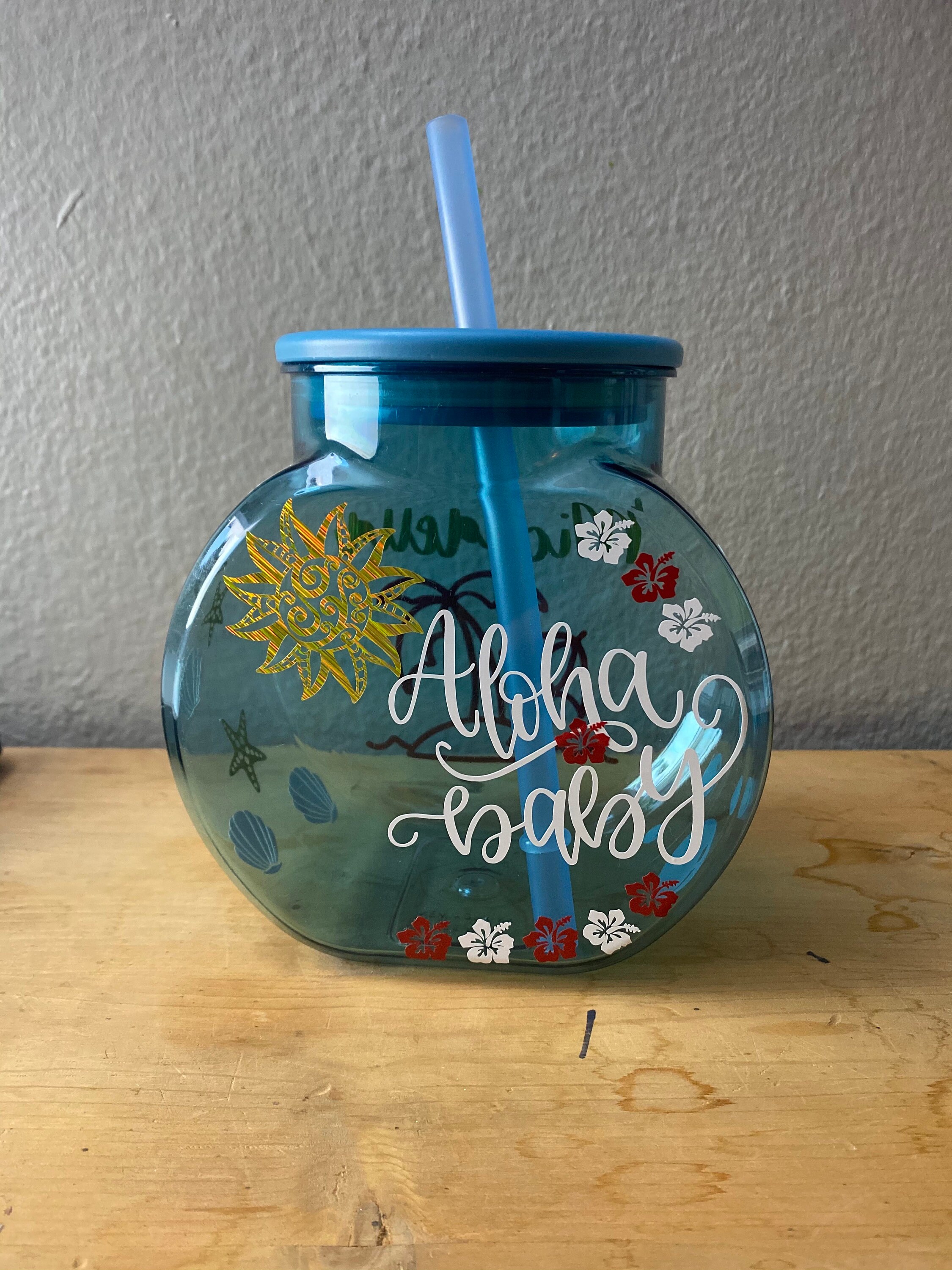 Fish Bowl Personalized Cups Etsy