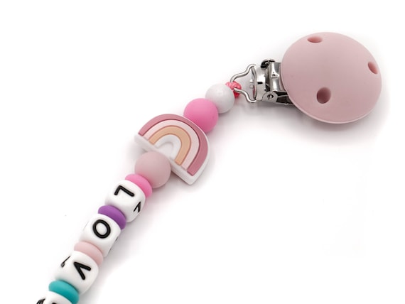 Crea la tua catenella portaciuccio con nome ♡ nel configuratore