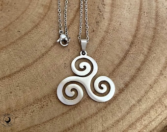 Triskelion Necklace