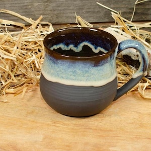 Taza XXL / Taza con asa / Taza / Cerámica, hecha a mano / hecha a mano / Desayuno